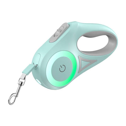 Rojeco - Laisse automatique rétractable 3 m (verte) : 3 m Rojeco verte