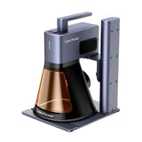 LaserPecker LP2 Plus Safeguard - Graveur laser 10 W avec capot de protection : pied électrique