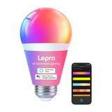 Lepro B1 - Ampoule connectée E27 WiFi + Bluetooth, 806 lm (vue 2)