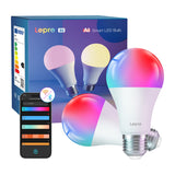 Lepro B2-2 - Ampoules connectées E27 WiFi 1100 lm (lot de 2) (vue 2)