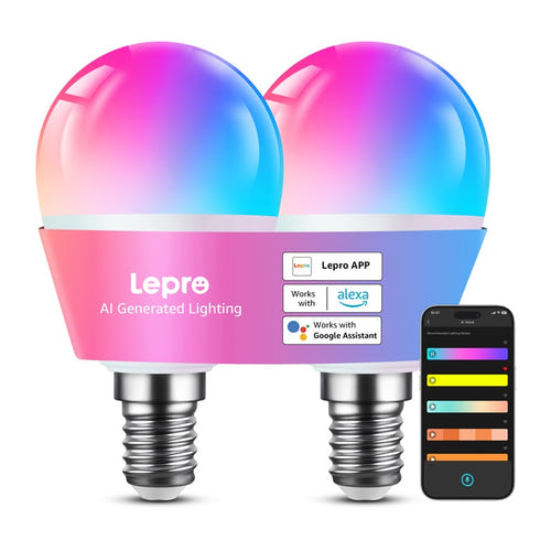 Lepro BP1-2 - Ampoules connectées E14 (lot de 2) (vue 1)