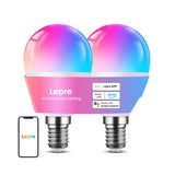 Lepro BP1-2 - Ampoules connectées E14 (lot de 2) (vue 2)