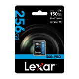 Lexar Professional 800x Pro - carte SDXC 256 Go UHS-I : emballage