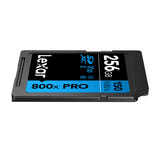 Lexar Professional 800x Pro - carte SDXC 256 Go UHS-I : étiquette spécifications