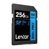Lexar Professional 800x Pro - carte SDXC 256 Go UHS-I : vue dos
