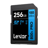 Lexar Professional 800x Pro - carte SDXC 256 Go UHS-I : vue face