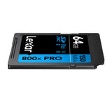 Lexar Professional 800x Pro - carte mémoire SDXC 64 Go 150 Mo/s : verso