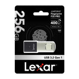 Lexar Fingerprint F35 Pro - clé USB sécurisée 256 Go à lecteur d'empreinte : chiffrement