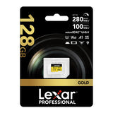 Lexar Gold microSDXC 128 Go - carte mémoire UHS-II 280 Mo/s pour drones : usage caméra sportive