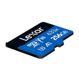 Lexar High-Performance 633x microSDXC 256 Go - carte mémoire rapide avec adaptateur SD : classe U3 V30 A1