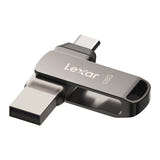 Lexar JumpDrive Dual D400 - clé USB double USB-C et USB-A 128 Go : connecteur USB-C 128