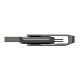 Lexar JumpDrive Dual D400 - clé USB double USB-C et USB-A 128 Go : fine légère