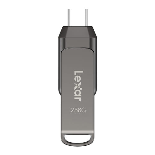 Lexar JumpDrive Dual D400 - clé USB double USB-C et USB-A 256 Go : smartphone ordinateur