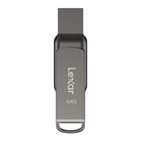 Lexar JumpDrive Dual D400 - clé USB double USB-C et USB-A 64 Go (vue 2)