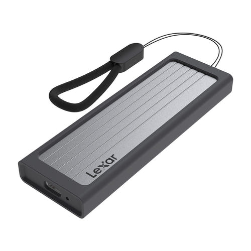 Lexar LPAE06N - boîtier SSD externe M.2 NVMe USB-C 10 Gbit/s : aluminium