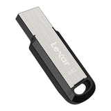Lexar JumpDrive M400 - clé USB 3.0 64 Go chiffrée AES : vue connecteur USB