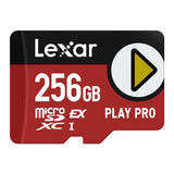 Lexar Play Pro microSD Express 256 Go - carte ultra rapide 900 Mo/s consoles (vue 1)