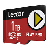 Lexar PLAY Pro microSD Express 7.1 - carte 1 To pour joueurs nomades : mémoire téraoctet jeux