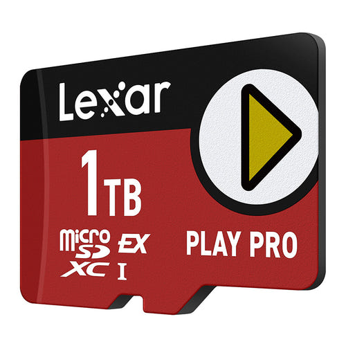Lexar PLAY Pro microSD Express 7.1 - carte 1 To pour joueurs nomades : mémoire téraoctet jeux