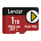 Lexar PLAY Pro microSD Express 7.1 - carte 1 To pour joueurs nomades