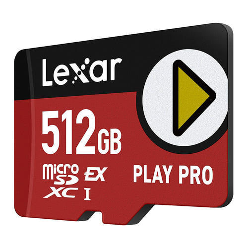 Lexar PLAY Pro microSD Express 7.1 - carte 512 Go ultra-rapide pour consoles : mémoire vitesse 900 mos