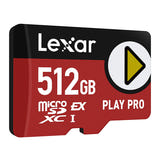 Lexar PLAY Pro microSD Express 7.1 - carte 512 Go ultra-rapide pour consoles : console portable