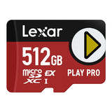 Lexar PLAY Pro microSD Express 7.1 - carte 512 Go ultra-rapide pour consoles