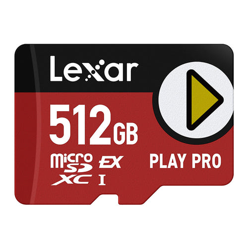 Lexar PLAY Pro microSD Express 7.1 - carte 512 Go ultra-rapide pour consoles