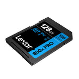 Lexar Professional 800x Pro SDXC 128 Go - carte mémoire UHS-I V30 pour la 4K : SD Lexar Professional 128 Go détail