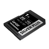 Lexar Professional Silver Plus SDXC 1 To - carte SD 4K très grande capacité : étanche antichoc