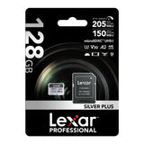 Lexar High-Performance Silver Plus microSDXC 128 Go - carte mémoire avec adaptateur SD : usage smartphone