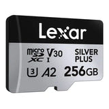 Lexar High-Performance Silver Plus microSDXC 256 Go - carte mémoire avec adaptateur SD : logiciel Recovery Tool