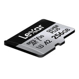 Lexar High-Performance Silver Plus microSDXC 256 Go - carte mémoire avec adaptateur SD : usage drone console