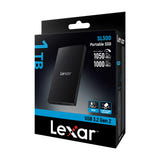 Lexar SL300 - SSD portable 1 To USB 3.2 Gen 2 : résistant chutes