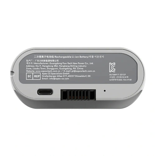 LiberNovo - Batterie 2200 mAh pour chaises Omni GEN et Omni Dynamic, grise : port USB-C de recharge