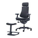 LiberNovo Omni Dynamic LNOmni - Chaise ergonomique assise 48 cm, noire - visuel 6