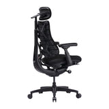 LiberNovo LNOC1-SE - Chaise ergonomique assise 48 cm, noire - visuel 4