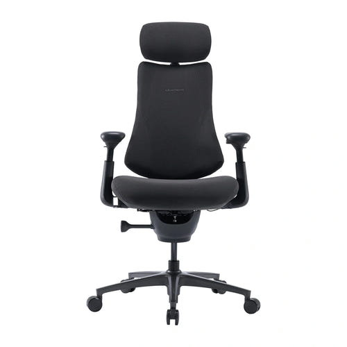 LiberNovo OC1-PRO GR2OC1-PRO - Chaise ergonomique ventilée assise 48 cm, graphite - visuel 2