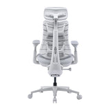 LiberNovo OC1-PRO GLOC1-PRO - Chaise ergonomique ventilée assise 48 cm, blanche - visuel 5