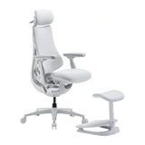 LiberNovo OC1-PRO GLOC1-PRO - Chaise ergonomique ventilée assise 48 cm, blanche - visuel 6