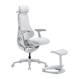 LiberNovo OC1-PRO - Chaise ergonomique ventilée assise 45 cm, blanche - visuel 6
