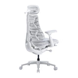 LiberNovo OC1-PRO - Chaise ergonomique ventilée assise 45 cm, blanche - visuel 4