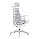 LiberNovo OC1-PRO - Chaise ergonomique ventilée assise 45 cm, blanche - visuel 4