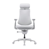 LiberNovo OC1-PRO - Chaise ergonomique ventilée assise 45 cm, blanche - visuel 2