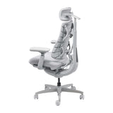 LiberNovo Omni Dynamic - Chaise ergonomique à dossier dynamique, assise 45 cm, grise : mousse densité variable