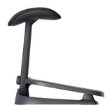 LiberNovo StepSync - Repose-pieds ergonomique pour fauteuil OC1-PRO (noir) : sous le bureau