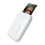 Liene Pearl - Imprimante photo portable 5×7,6 cm (blanc) (vue 3)