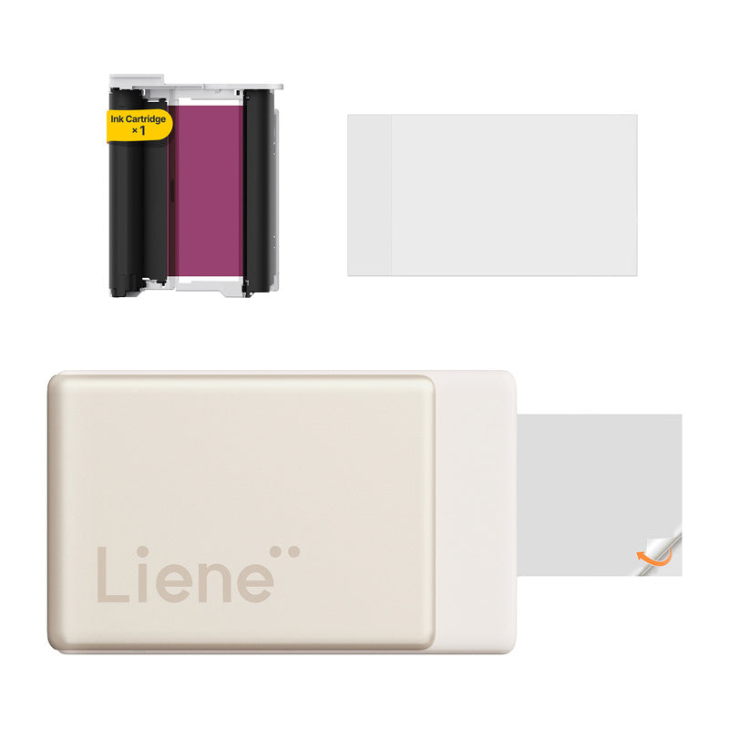 Liene Pearl N200 Pro - Imprimante photo portable (doré) - visuel 1