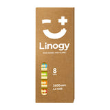 Linogy Li-ion Pro - Lot de 8 piles rechargeables AA 1,5 V, 3 600 mWh