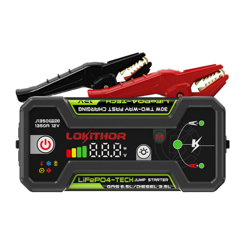 Lokithor J1350 Pro - démarreur de batterie 1350 A avec cellules LiFePO4 - visuel 1
